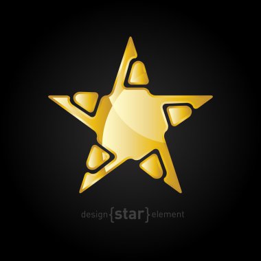Altın yıldız logo