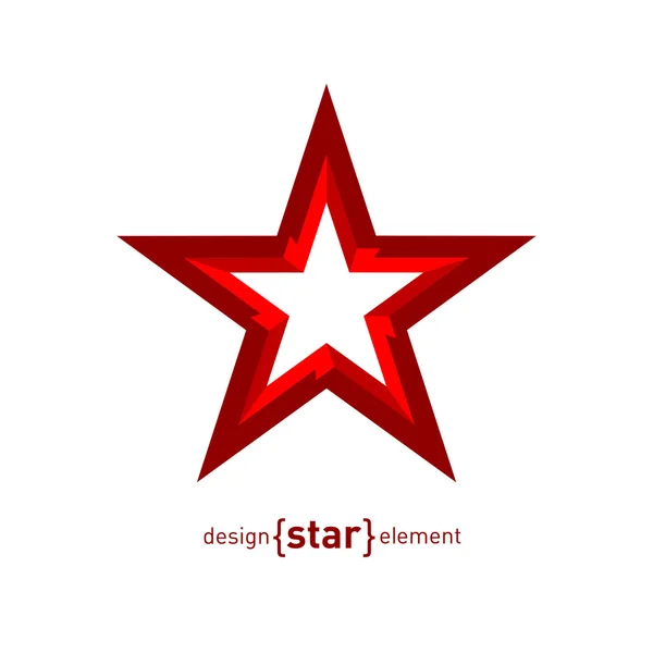 Plantilla de logotipo de Star Company . — Vector de stock