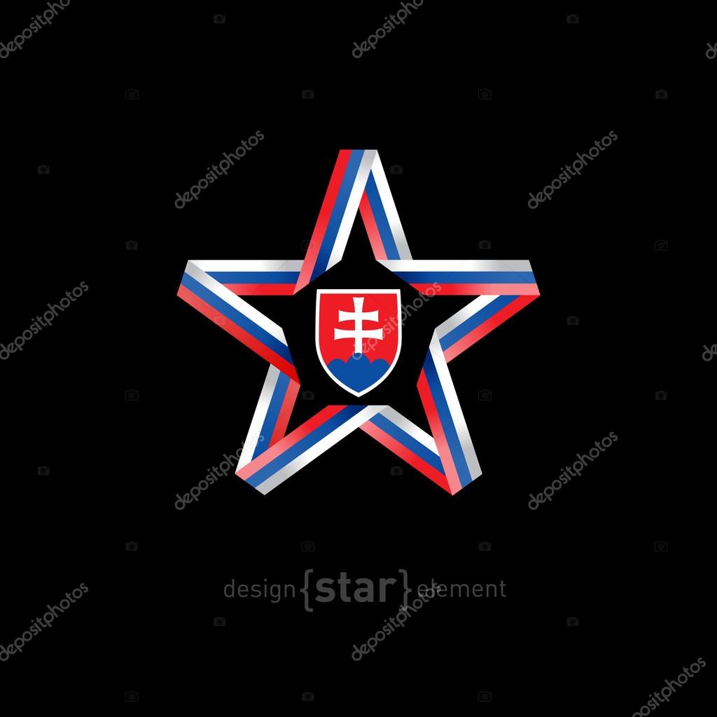 Flag of Slovakia, Symbols, Colors, Design