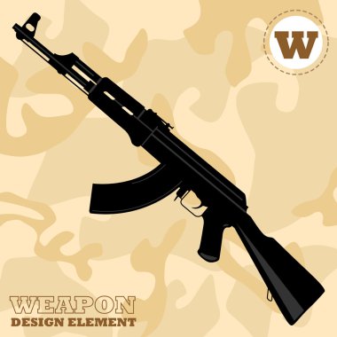 Otomatik makine Ak-47 Kalaşnikof