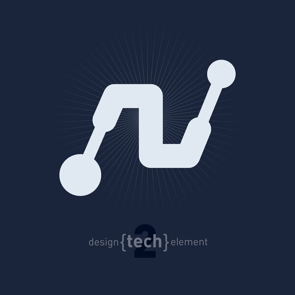 Nano technology logo template