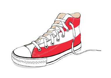 Modern spor ayakkabı