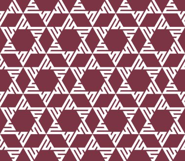 Yıldızlı kusursuz desen.