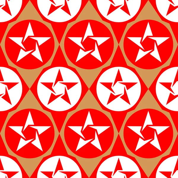 Seamless pattern with stars. — Stock Vector