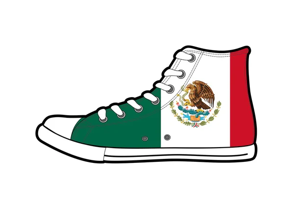 Zapato deportivo moderno — Vector de stock