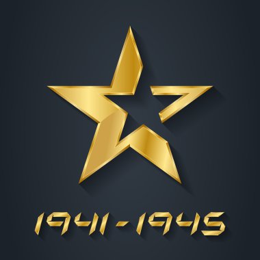Zafer gün altın yıldız