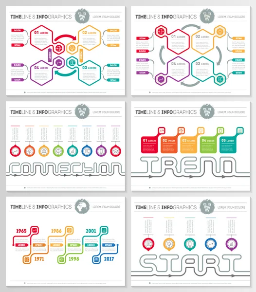 Concepto de negocio con opciones — Vector de stock