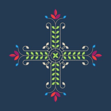 Elegance çiçek tasarım öğesi için desen