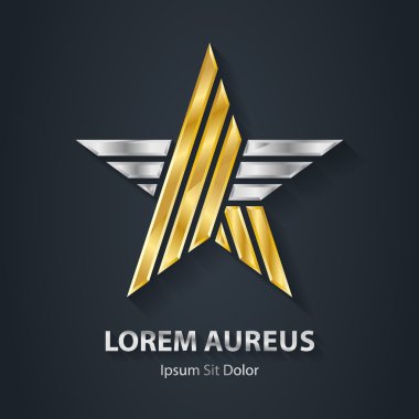 Altın ve Gümüş Yıldız logo.
