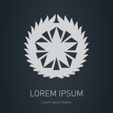 Ödülü yıldız simgesi logosu