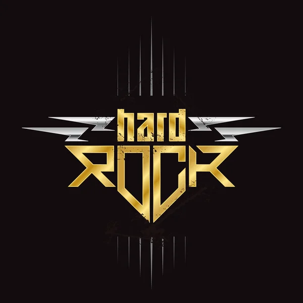 Rock Star brute badge — Stockvector