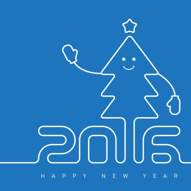 mutlu yeni yıl tasarım