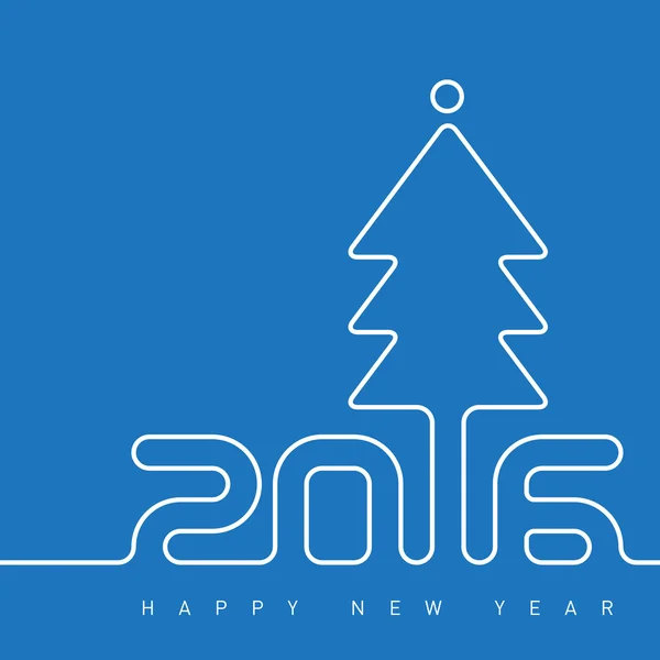 新年あけましておめでとうございますデザイン — ストックベクタ