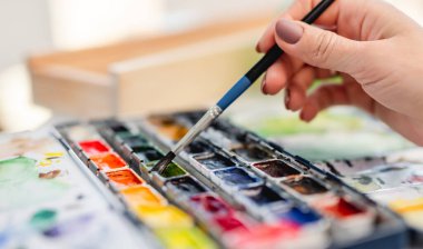 Fırçalar ve suluboya