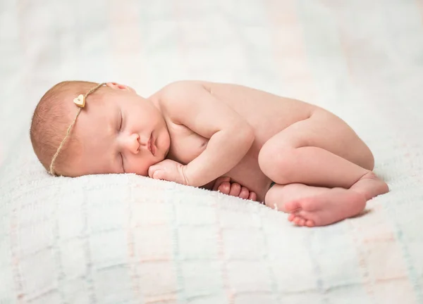 Bambino appena nato che dorme — Foto Stock