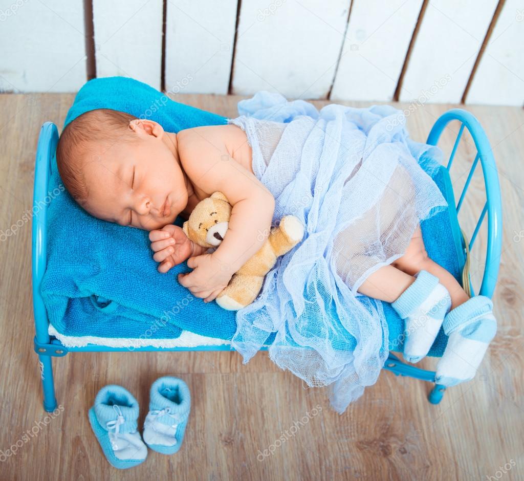 Baby boy sleeps Stock Photo by ©tan4ikk 54540415