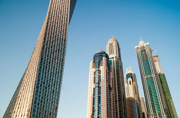 Il quartiere degli affari di Dubai — Foto Stock