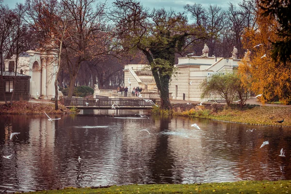 Parque Lazienki — Foto de Stock