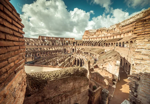 Koloseum interiér — Stock fotografie