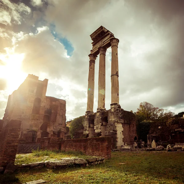 罗马的罗马废墟 — 图库照片