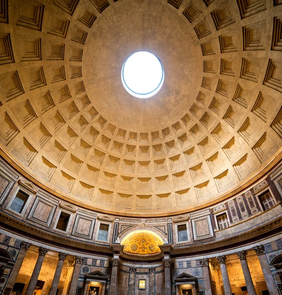 Interior of Rome Pantheon — Stock Photo, Image