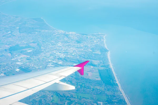 View from the plane — Stock Photo, Image