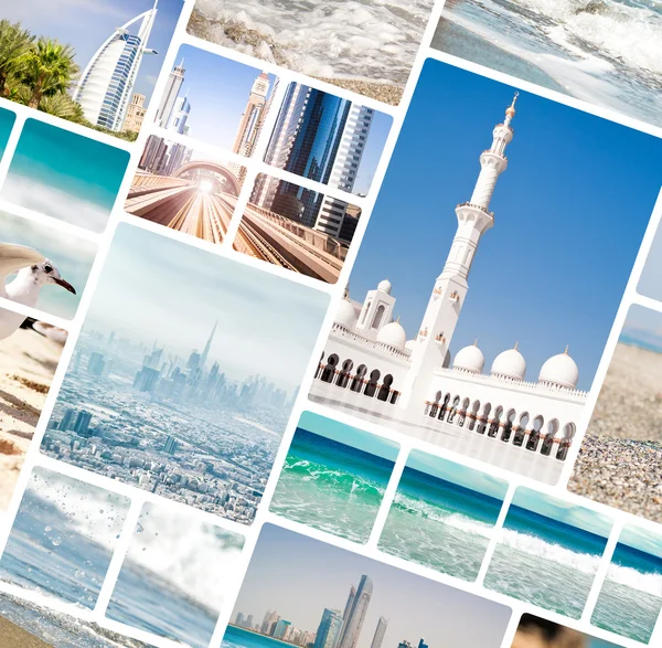 Foto von dubai und abu dhabi — Stockfoto