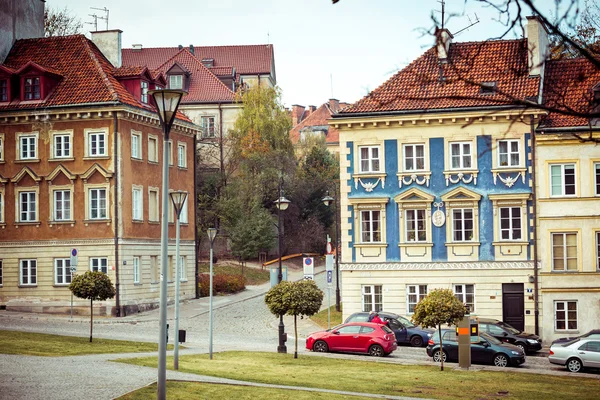 Νέα πόλη στη Βαρσοβία της Πολωνίας — Φωτογραφία Αρχείου