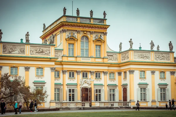 Wilanow palota Varsóban — Stock Fotó