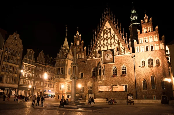 Stadhuis in Wroclaw — Stockfoto