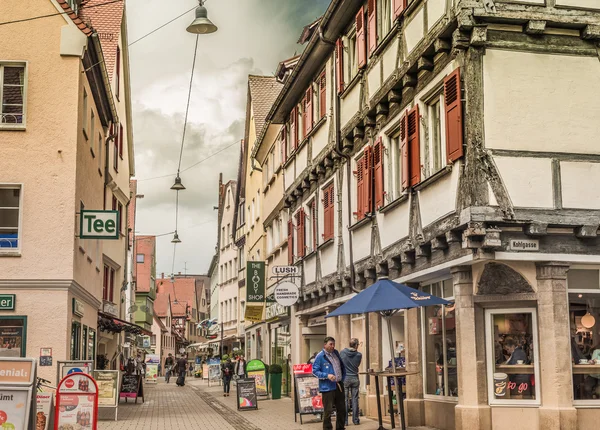 In the old streets of Ulm — Stock Photo, Image