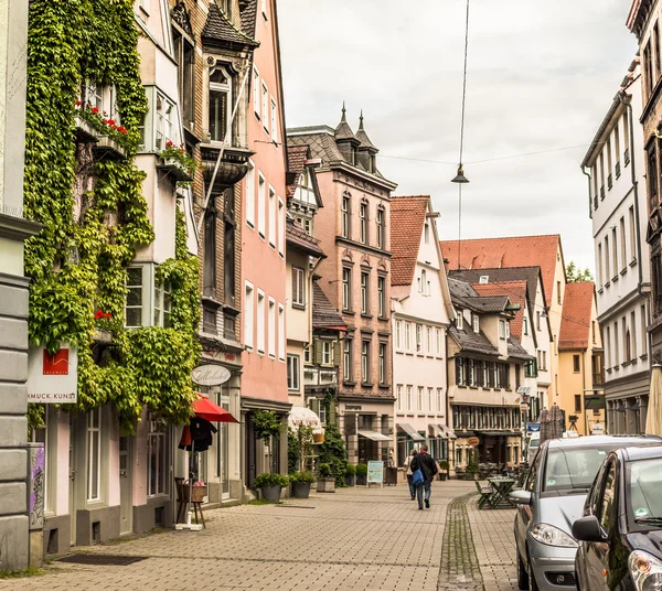 In den alten gassen ulms — Stockfoto