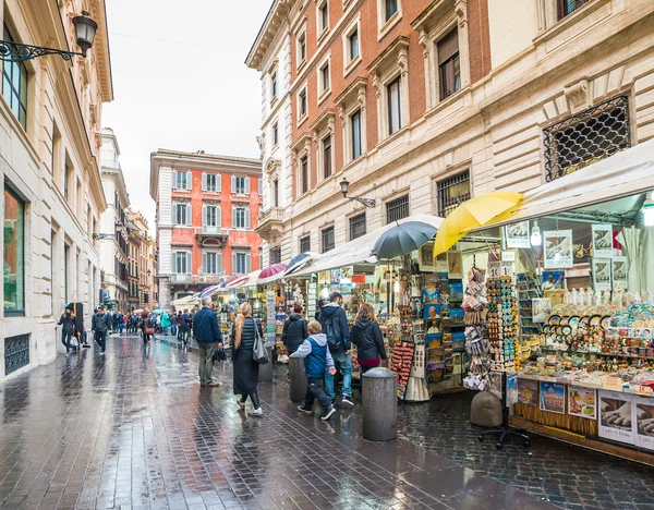 Traditionele markt op Rome — Stockfoto