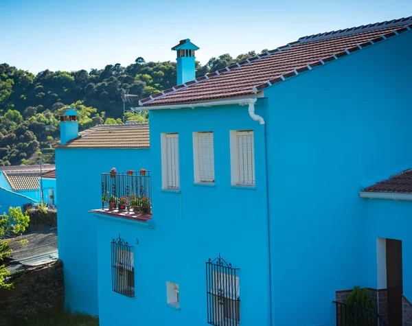 Pueblo azul andaluz de Málaga —  Fotos de Stock