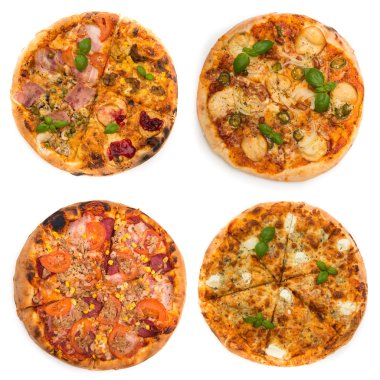 Set salamlı pizza