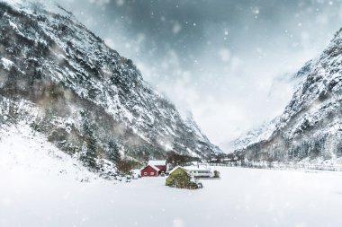 Bergen, Norveç'te evler
