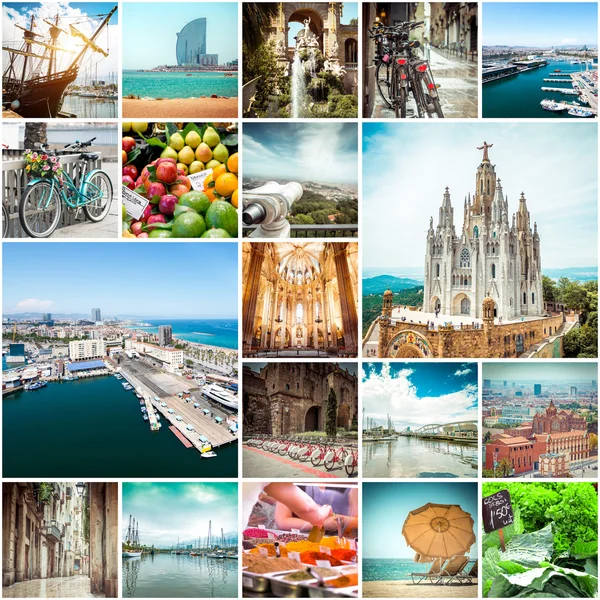 Photos from Barcelona, Spain — Stock Photo, Image