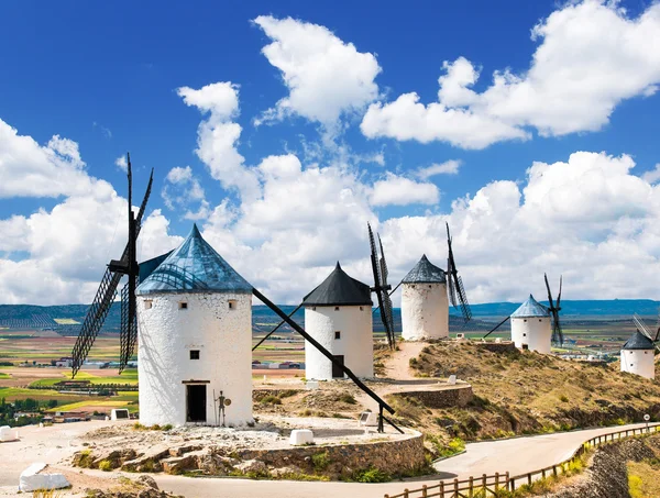 Windmills in Campo de Criptana — Stock Photo, Image