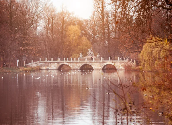 Parque Lazienki en Varsovia — Foto de Stock