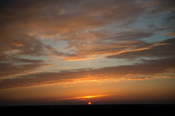 Beautiful sunset clouds — Stock Photo, Image