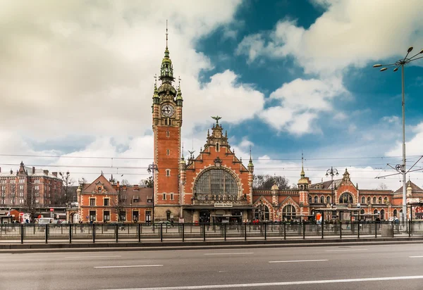 Gdansk ana istasyonu — Stok fotoğraf