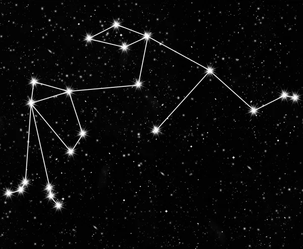 Aquário constelação — Fotografia de Stock