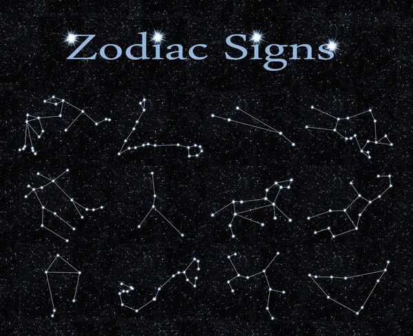 Zodiaktecken — Stockfoto