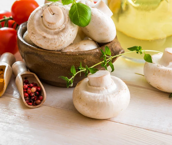 Ingredientes para cocinar comida vegetariana — Foto de Stock