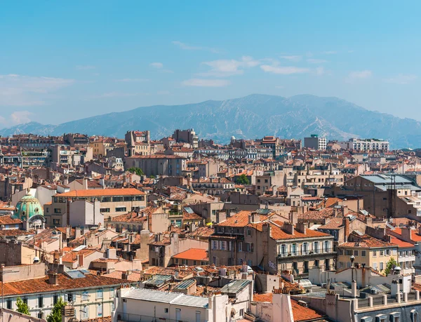 Amazing areal view on Marseille — Stock Photo, Image