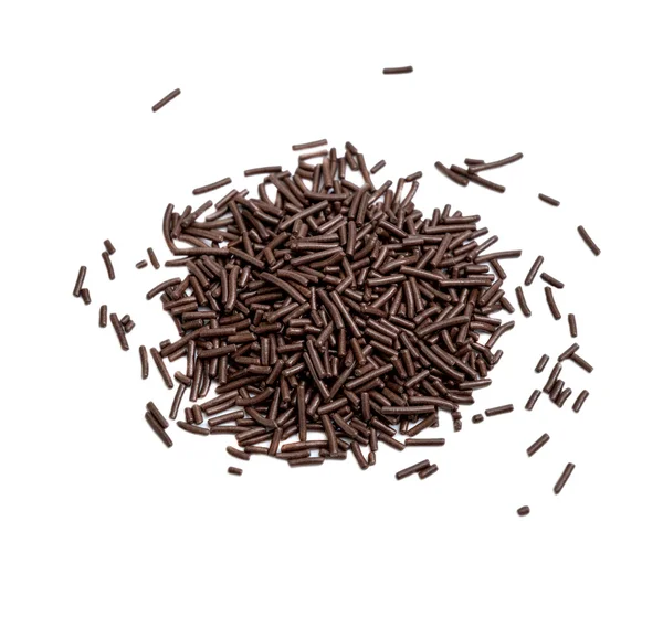 Texture of chocolate sprinkles — Stock Photo, Image