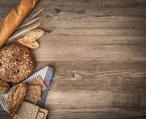 Different types of bread