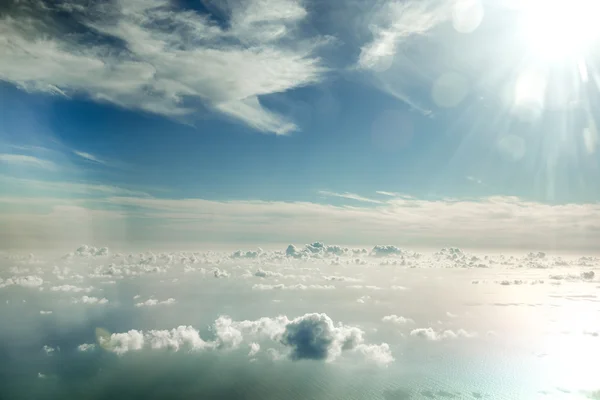 Nuvens bonitas no céu — Fotografia de Stock