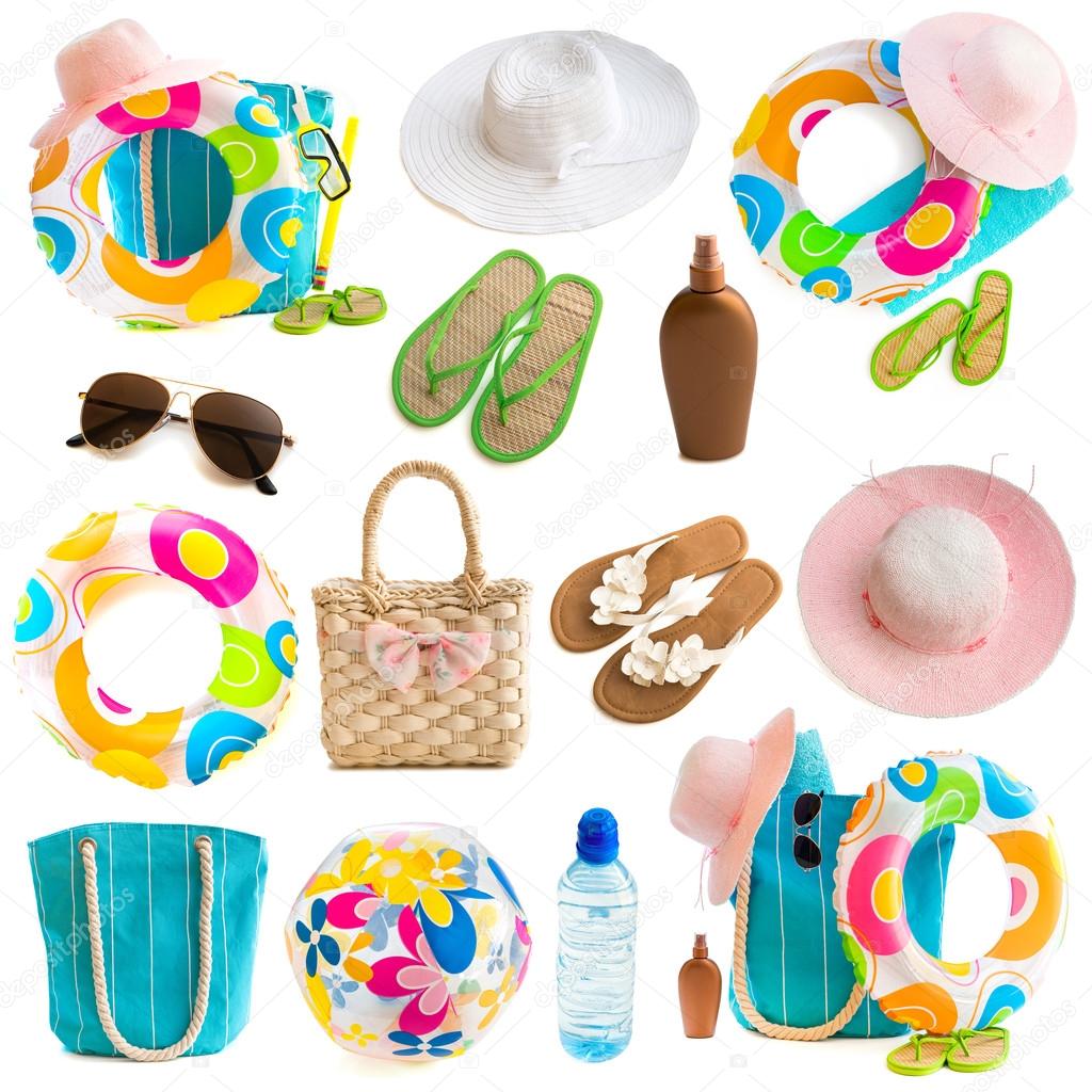 Beach accessories and toys — Stock Photo © tan4ikk 74682697