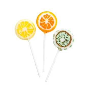 Lollipop isolated on  background